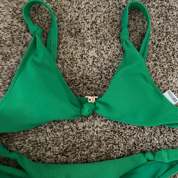 Paper Heart Green bikini set - Picture 2 of 7